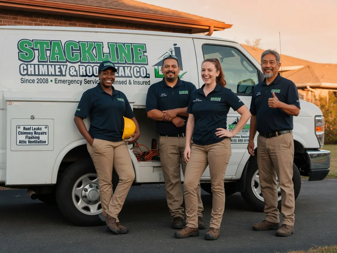 Chimney flashing repair company in Xenia, IL